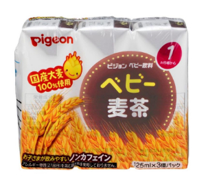 ピジョン ベビー麦茶３Ｐ紙パック飲料（１ヶ月頃から）ＪＡＮ４９０２５０８１３５１１５ １２５ｍｌ３個パック３個パック