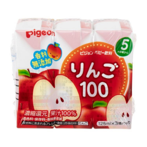 ピジョン ベビー飲料紙パックりんご３Ｐ（５ヶ月頃から）ＪＡＮ４９０２５０８１３５９３１ １２５ｍｌ３コパック