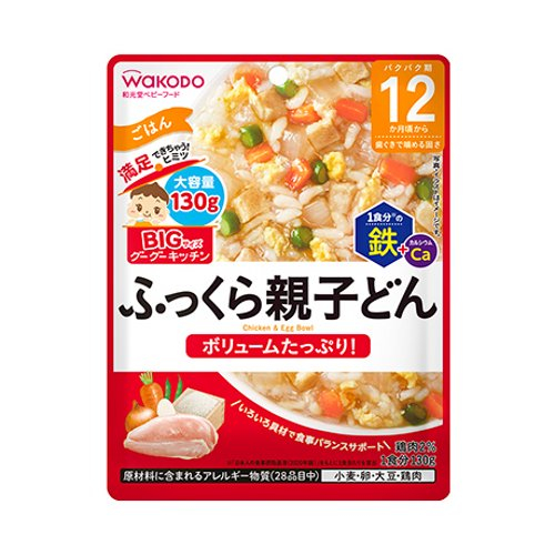 ＢＩＧサイズふっくら親子どん１３０ｇ（１２ヶ月頃から）４９８７２４４１９６８０４ １３０Ｇ