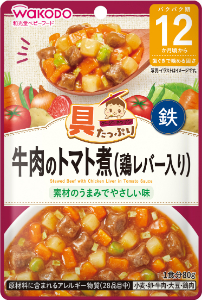 具たっぷりグーグーキッチン牛肉のトマト煮（１２ヶ月頃から）ＪＡＮ４９８７２４４１９６０２６ ８０Ｇ