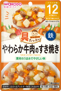 具たっぷりグーグーキッチンやわらか牛肉のすき焼き（１２ヶ月頃から）ＪＡＮ４９８７２４４１９６０５７ ８０Ｇ