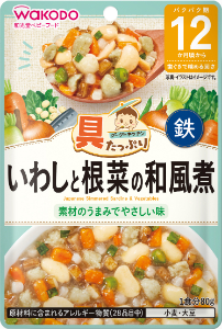 具たっぷりグーグーキッチンいわし根菜和風煮（１２ヶ月頃から）ＪＡＮ４９８７２４４１９６０６４ ８０Ｇ