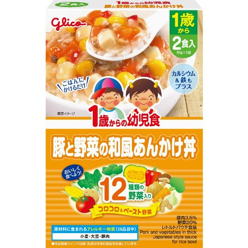 １歳からの幼児食豚野菜和風あんかけ丼（１歳）ＪＡＮ４９８７３８６４２５０２２ ８５Ｇ×２