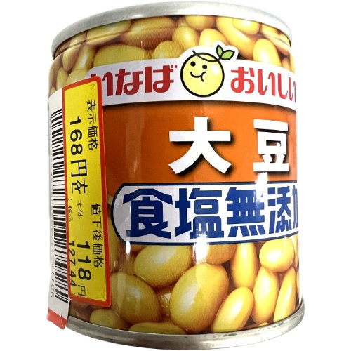 □【賞味期限２０２８．１】いなば食塩無添加大豆 ＜１００ｇ＞