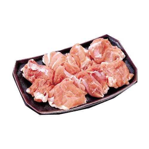 □沖縄産いきいき鶏モモ角切り※解凍品の場合がございます。 約２８０ｇ