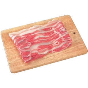 ■沖縄県産　あぐー豚バラ肉スライス 約１３０ｇ