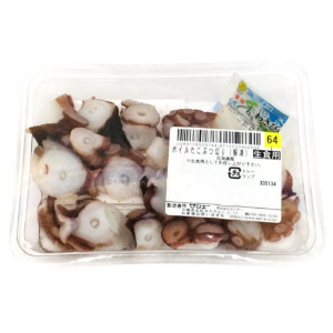 （グラム売り）ボイルたこぶつ切り（解凍）北海道産他 約100g