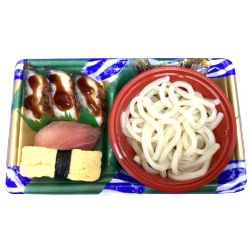 うなぎにぎりと冷麺セット １ハ゜ック