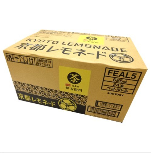 □【ケース】サントリー伊右衛門京都レモネード 525mlX24