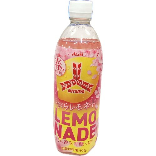 □【売切れ御免】アサヒ　三ツ矢サイダーさくらレモネード ５００ｍｌ