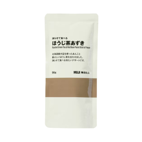 無印良品 【季節限定】凍らせて食べるほうじ茶あずき ９０ｇ