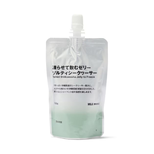 無印良品 【季節限定】凍らせて飲むゼリーソルティシークヮーサー １５０ｇ
