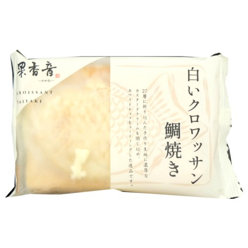 果香音　白いクロワッサン鯛焼き １個