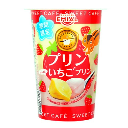 □ＥＭＩＡＬプリンｗｉｔｈいちごプリン 190ｇ