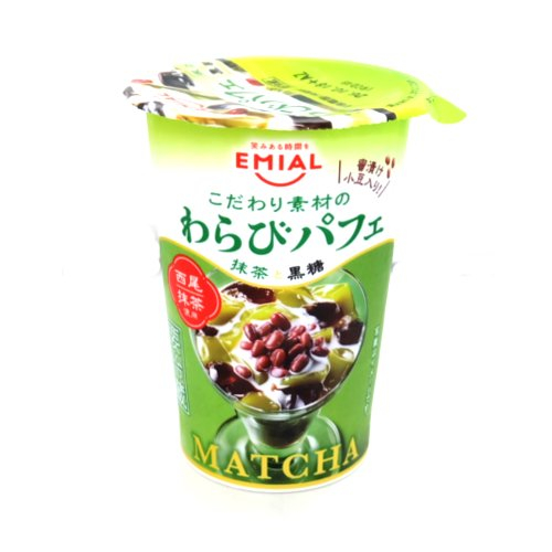 ■ＥＭＩＡＬ　わらびパフェ抹茶と黒蜜 １９０ｇ