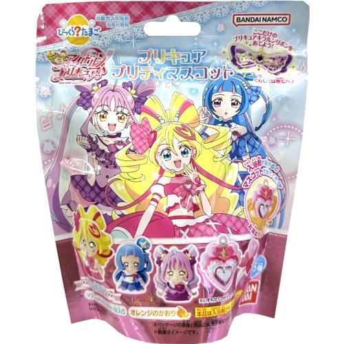 バンダイ　びっくらたまごキミとアイドルプリキュアプリティマスコットオレンジの香り ７５Ｇ