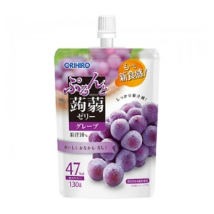 オリヒロぷるんと蒟蒻ゼリーグレープ １３０ｇ