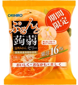 オリヒロ　蒟蒻ゼリー　温州みかん ２０ｇｘ６