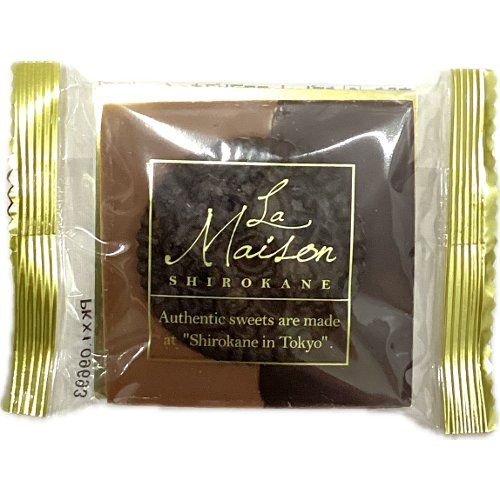 □【バレンタイン】タブレット　ココアビスキュイ　ラ・メゾン白金バラエティ　※欠品時キャンセル対応となります。 ＜１個＞