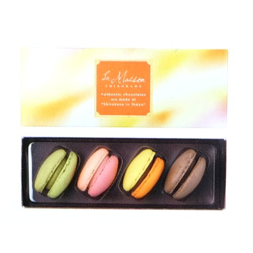 ラ・メゾン白金 □【ホワイトデー】マカロン ＜◇４個入＞