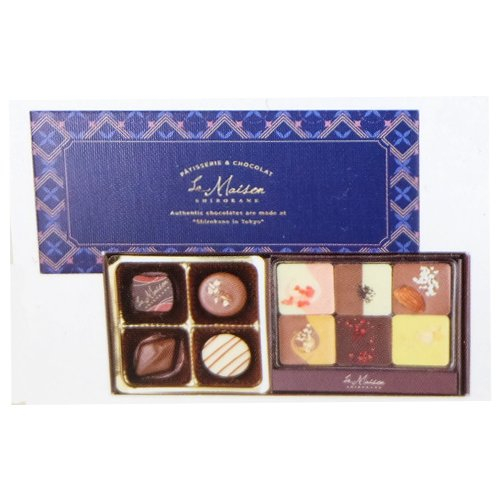 【ホワイトデー】ラ・メゾン白金　キャレ＆白金ショコラ １０個入