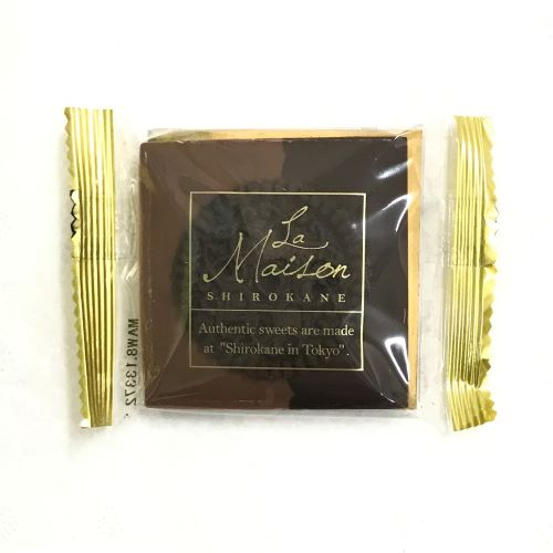 □【ホワイトデー（数量限定）】ラ・メゾン白金　タブレット　ココアビスキュイ １個