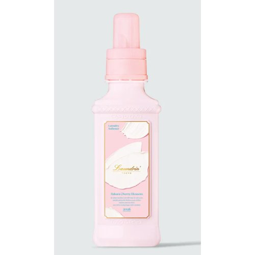 □【売切れ御免】ランドリン　柔軟剤サクラチェリーブロッサムの香り本体 ６００ｍｌ