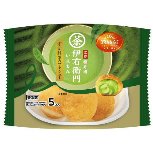 【売切御免】 伊右衛門宇治抹茶のプチシュー
