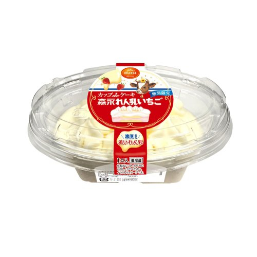 □カップＤＥケーキ　森永れん乳いちご 1個
