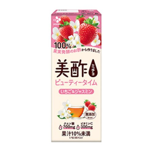 ■【韓国フェア】美酢　いちご＆ジャスミン　ＣＪジャパン※売切時キャンセル対応になります。 ２００ｍｌ