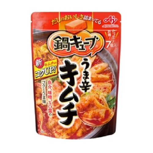 味の素　鍋キューブうま辛キムチ ７個入り