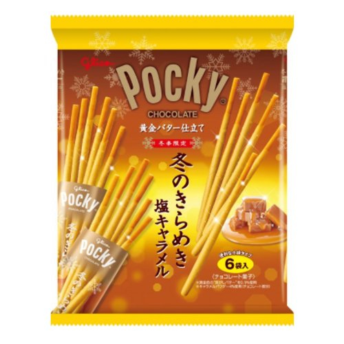 □【期間限定】グリコ☆冬のきらめきポッキー６袋 ６袋入