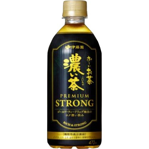 伊藤園　お〜いお茶濃い茶プレミアムストロング ４７０ＭＬ