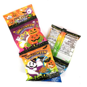 □【ハロウィン】エイワ　４連ハロウィングレープマシュマロ １６個入