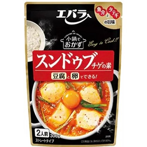 エバラ食品　小鍋でスンドゥブチゲの素 ３００ｇ