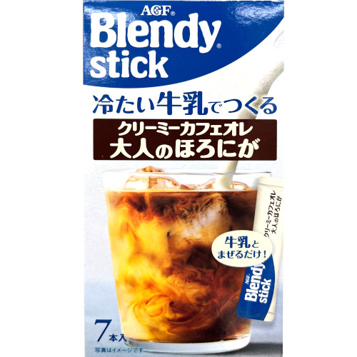 ＡＧＦ　ブレンディスティック冷たい牛乳でつくるクリーミーカフェオレ大人のほろにが ７Ｐ
