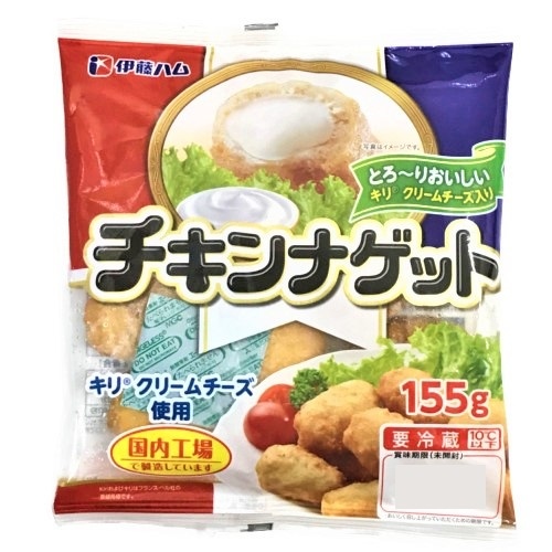 伊藤ハム　キリクリームチーズチキンナゲット １５５ｇ