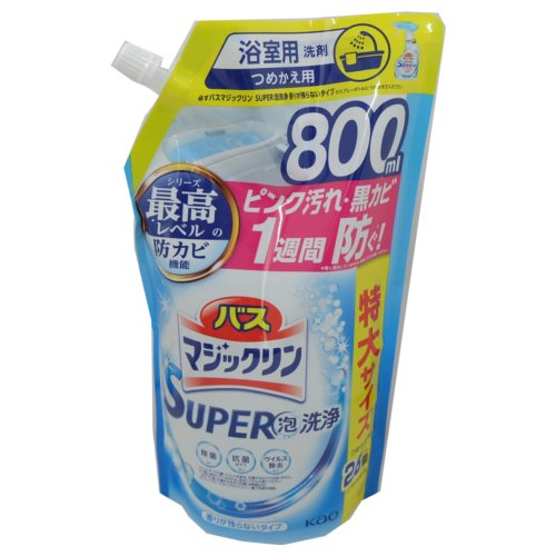 バスマジスーパー泡洗浄無残香 ８００ｍｌ