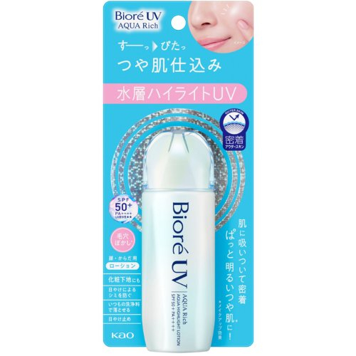 花王　ビオレＵＶ　アクアリッチ　アクアハイライト　ローション　顔・体用 ７０ＭＬ