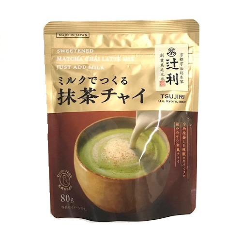 辻利　ミルクでつくる抹茶チャイ ８０ｇ