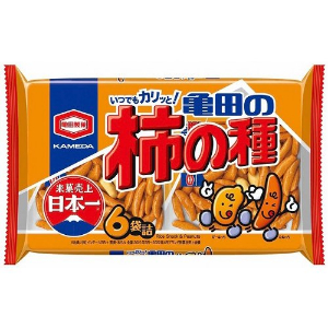 亀田製菓柿の種６袋 １８０Ｇ