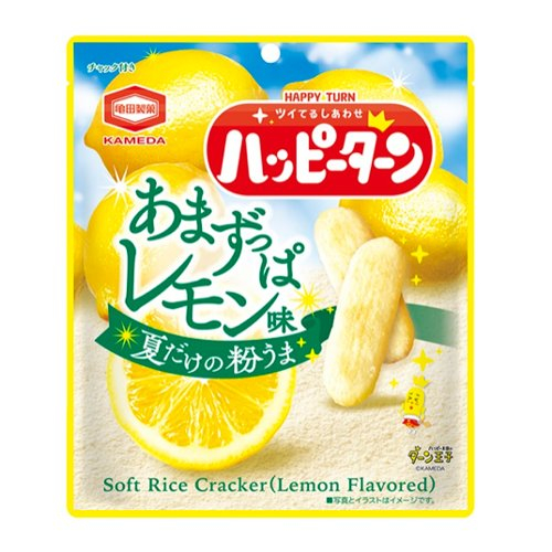 □ 亀田製菓☆ハッピーターンレモン味 71ｇ