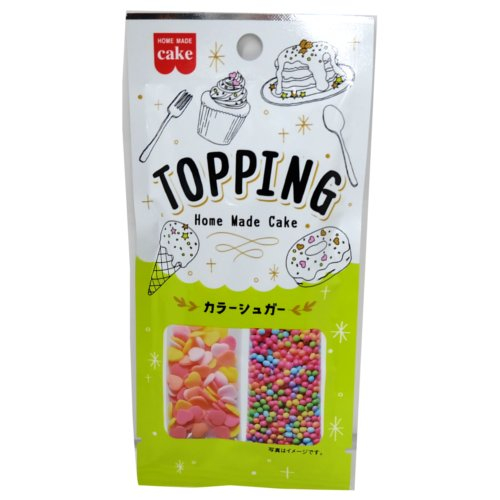 共立食品トッピングカラーシュガー ８ｇ