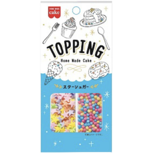 共立食品トッピングスターシュガー ８ｇ