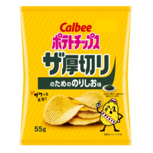 カルビーザ厚切りのためののりしお味 ５５ｇ