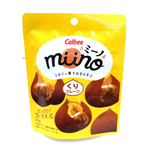 カルビー　ｍｉｉｎｏ栗プレーン ２６ｇ