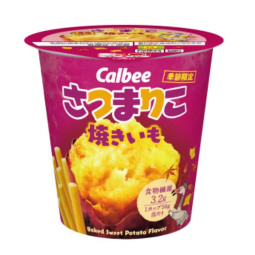 【期間限定】カルビー☆さつまりこ焼きいも ５６ｇ