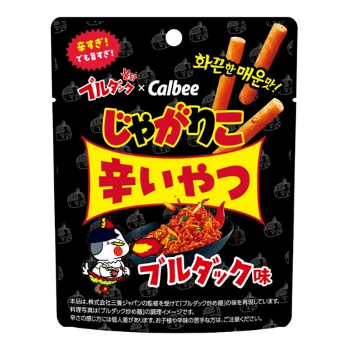 □【期間限定】カルビー☆じゃがりこ辛いやつブルダック ３８ｇ