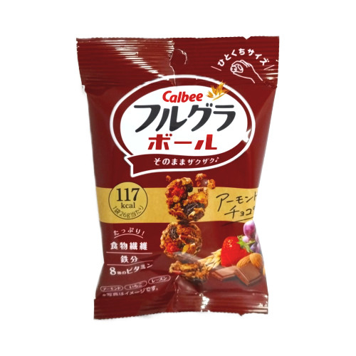 ■カルビー　フルグラボールアーモンドチョコ