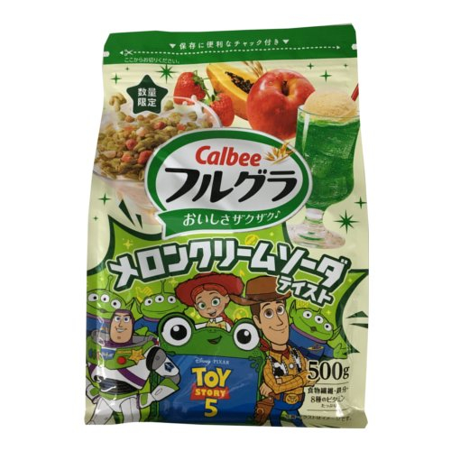 ■【期間限定】カルビー☆フルグラメロンクリームソーダ ５００ｇ